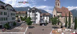 Archiv Foto Webcam Pfarrkirche Maria Himmelfahrt Marling 13:00