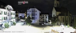 Archived image Webcam Marling - Piazza Chiesa 23:00