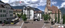 Archiv Foto Webcam Pfarrkirche Maria Himmelfahrt Marling 13:00