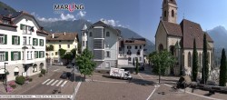 Archiv Foto Webcam Pfarrkirche Maria Himmelfahrt Marling 09:00