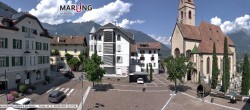 Archiv Foto Webcam Pfarrkirche Maria Himmelfahrt Marling 13:00