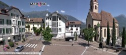 Archiv Foto Webcam Pfarrkirche Maria Himmelfahrt Marling 11:00