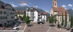 Archiv Foto Webcam Pfarrkirche Maria Himmelfahrt Marling 13:00