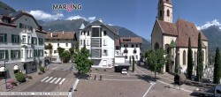 Archiv Foto Webcam Pfarrkirche Maria Himmelfahrt Marling 11:00