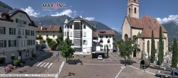 Archiv Foto Webcam Pfarrkirche Maria Himmelfahrt Marling 13:00