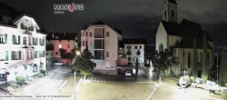 Archiv Foto Webcam Pfarrkirche Maria Himmelfahrt Marling 23:00
