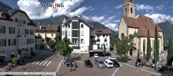 Archiv Foto Webcam Pfarrkirche Maria Himmelfahrt Marling 13:00