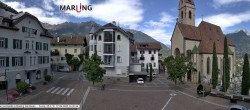 Archiv Foto Webcam Pfarrkirche Maria Himmelfahrt Marling 13:00