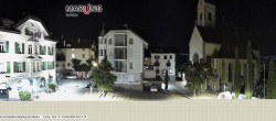 Archived image Webcam Marling - Piazza Chiesa 23:00