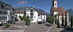 Archiv Foto Webcam Pfarrkirche Maria Himmelfahrt Marling 11:00