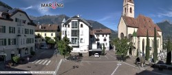 Archiv Foto Webcam Pfarrkirche Maria Himmelfahrt Marling 13:00