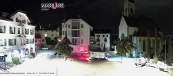 Archived image Webcam Marling - Piazza Chiesa 01:00