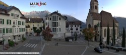 Archived image Webcam Marling - Piazza Chiesa 07:00