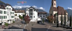 Archiv Foto Webcam Pfarrkirche Maria Himmelfahrt Marling 09:00