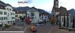 Archived image Webcam Marling - Piazza Chiesa 05:00