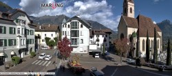 Archived image Webcam Marling - Piazza Chiesa 09:00