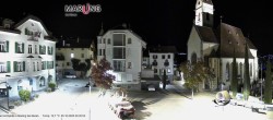 Archived image Webcam Marling - Piazza Chiesa 19:00