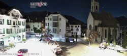 Archived image Webcam Marling - Piazza Chiesa 01:00