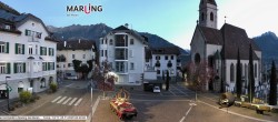 Archived image Webcam Marling - Piazza Chiesa 05:00