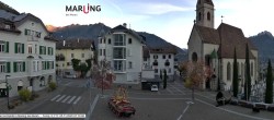Archived image Webcam Marling - Piazza Chiesa 06:00