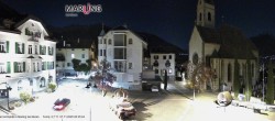 Archived image Webcam Marling - Piazza Chiesa 23:00