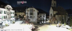 Archived image Webcam Marling - Piazza Chiesa 01:00