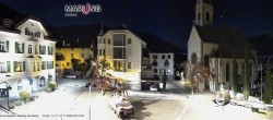 Archived image Webcam Marling - Piazza Chiesa 03:00