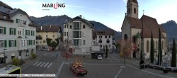 Archived image Webcam Marling - Piazza Chiesa 06:00