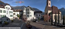 Archived image Webcam Marling - Piazza Chiesa 07:00