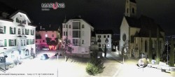 Archived image Webcam Marling - Piazza Chiesa 00:00