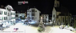 Archived image Webcam Marling - Piazza Chiesa 19:00