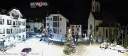 Archived image Webcam Marling - Piazza Chiesa 20:00