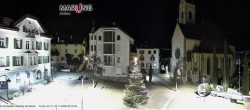 Archived image Webcam Marling - Piazza Chiesa 23:00