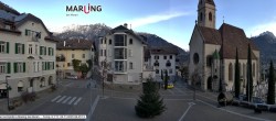 Archived image Webcam Marling - Piazza Chiesa 02:00