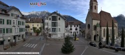 Archived image Webcam Marling - Piazza Chiesa 04:00