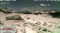 Archiv Foto Webcam Sennes Hütte im Naturpark Fanes-Sennes-Prags 03:00