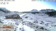 Archiv Foto Webcam Sennes Hütte im Naturpark Fanes-Sennes-Prags 05:00