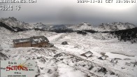 Archiv Foto Webcam Sennes Hütte im Naturpark Fanes-Sennes-Prags 11:00