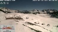 Archiv Foto Webcam Sennes Hütte im Naturpark Fanes-Sennes-Prags 03:00