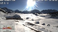 Archiv Foto Webcam Sennes Hütte im Naturpark Fanes-Sennes-Prags 09:00