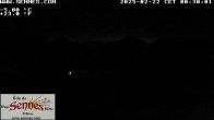 Archiv Foto Webcam Sennes Hütte im Naturpark Fanes-Sennes-Prags 23:00