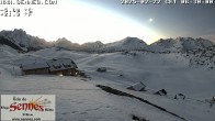 Archiv Foto Webcam Sennes Hütte im Naturpark Fanes-Sennes-Prags 05:00