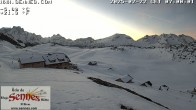 Archiv Foto Webcam Sennes Hütte im Naturpark Fanes-Sennes-Prags 06:00