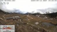 Archiv Foto Webcam Sennes Hütte im Naturpark Fanes-Sennes-Prags 17:00