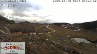 Archiv Foto Webcam Sennes Hütte im Naturpark Fanes-Sennes-Prags 06:00