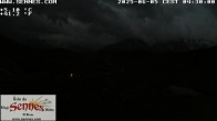 Archiv Foto Webcam Sennes Hütte im Naturpark Fanes-Sennes-Prags 03:00