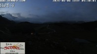 Archiv Foto Webcam Sennes Hütte im Naturpark Fanes-Sennes-Prags 03:00