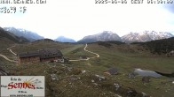 Archiv Foto Webcam Sennes Hütte im Naturpark Fanes-Sennes-Prags 05:00