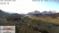 Archiv Foto Webcam Sennes Hütte im Naturpark Fanes-Sennes-Prags 06:00