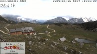Archiv Foto Webcam Sennes Hütte im Naturpark Fanes-Sennes-Prags 17:00